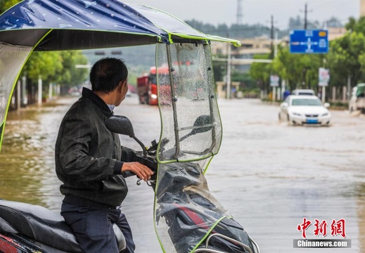 江西武宁普降暴雨 低洼地段积水农田被淹(8) 第8页