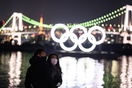 东京湾奥运五环夜景(4) 第4页