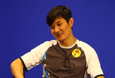 徐阳在比赛中 图 体坛传媒与央视足球赛激情四射  徐阳 国奥