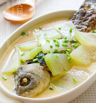 冬瓜鲫鱼汤怎么做?