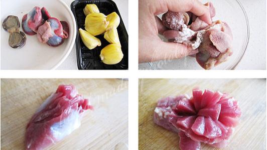 菠萝蜜炖鲜陈肾怎么做?