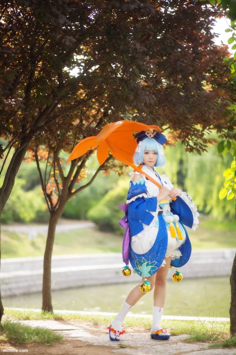 图片[2]-羽天Shine - NO.03 阴阳师手游COS阴阳师百魅夜行萤草 [11P44MB]-美了么