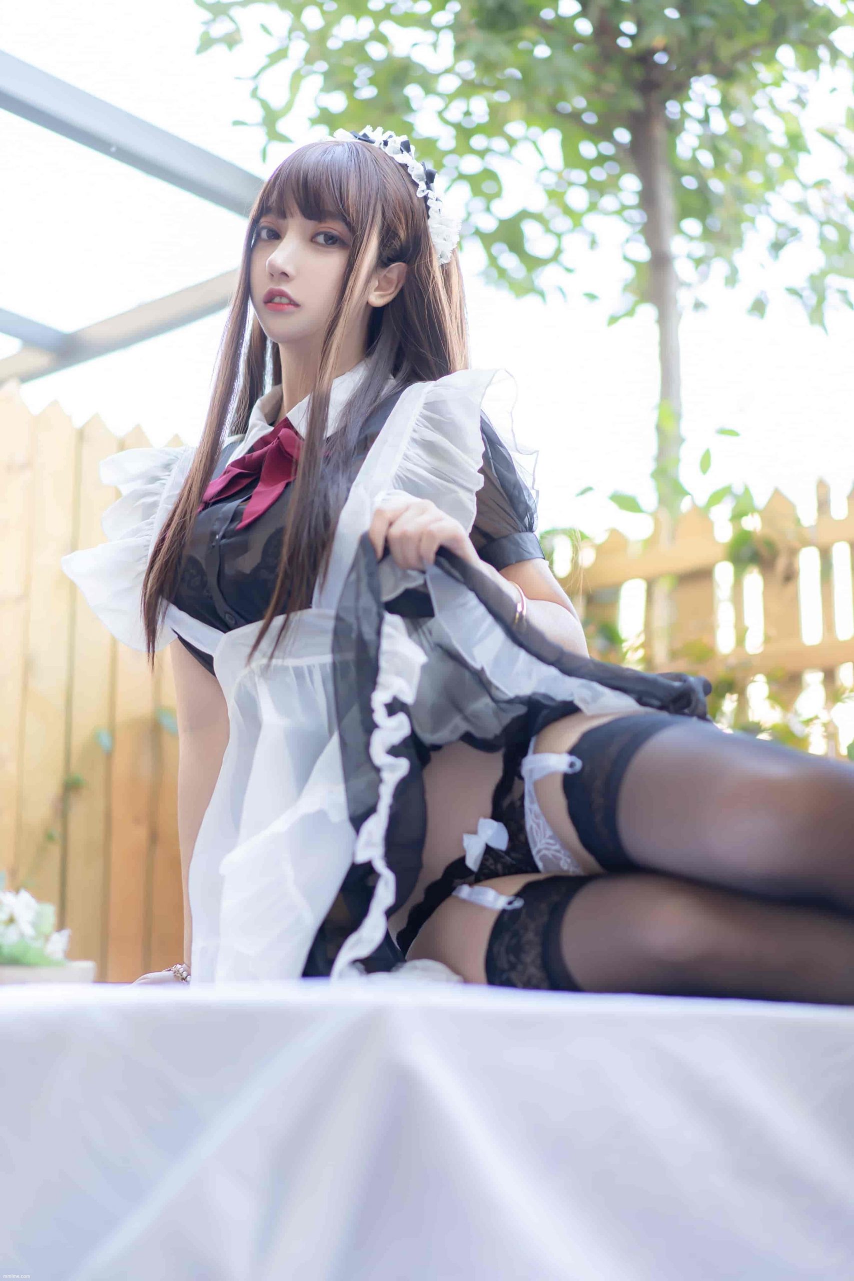 MX.0061 过期米线线喵 女仆透-美了么