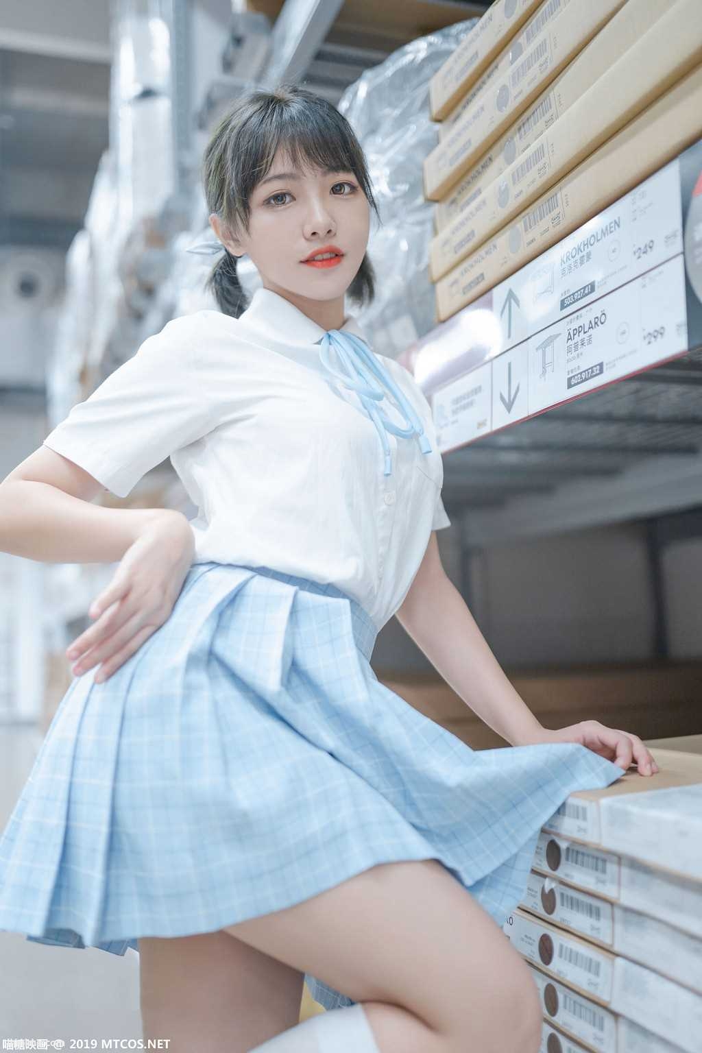 图片[5]-《双马尾少女》 [喵糖映画] VOL.011 写真集[41P]-美了么