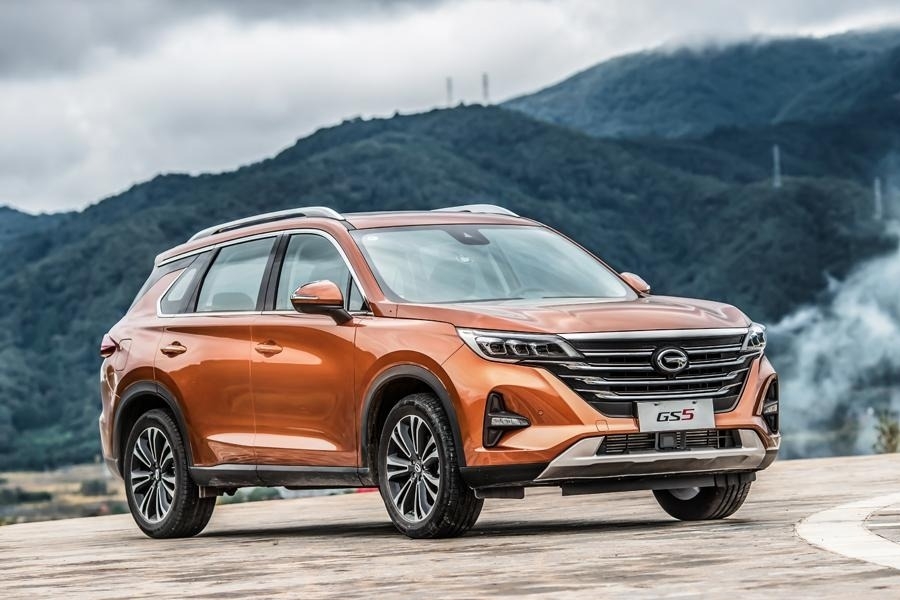 Gac gx. GAC Trumpchi gs5. GAC gs5 кроссовер. Новый GAC gs5. Гак гс5.