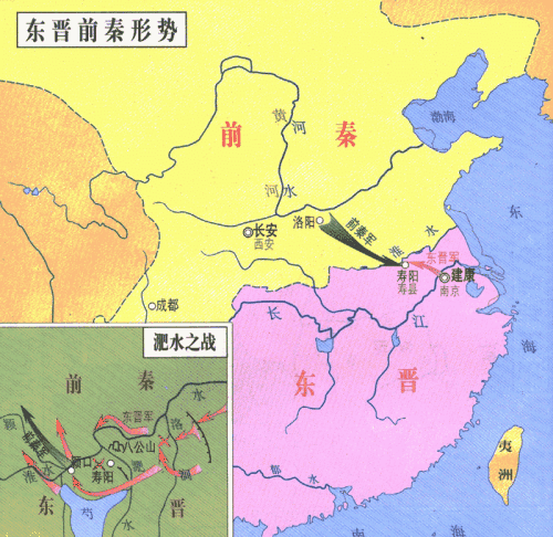 淝水之战东晋是怎么做到用8万北府兵完虐前秦80万大军的