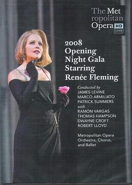 2008年大都会歌剧院乐季开幕 弗莱明主演三部折子戏《茶花女》《玛侬》《随想曲》选场
