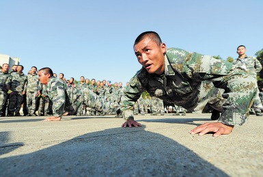 军队常见体能训练科目