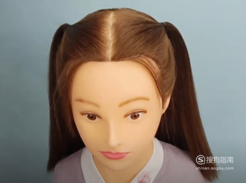 芭比娃娃古装发型教程 娃娃古装发型教程