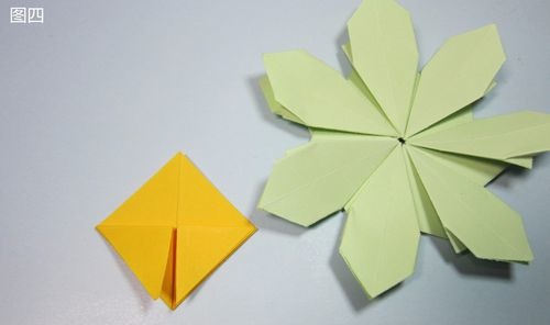 手工折纸花朵简单好看步骤图解视频 儿童手工折纸七叶花简单的花朵折纸步骤图解