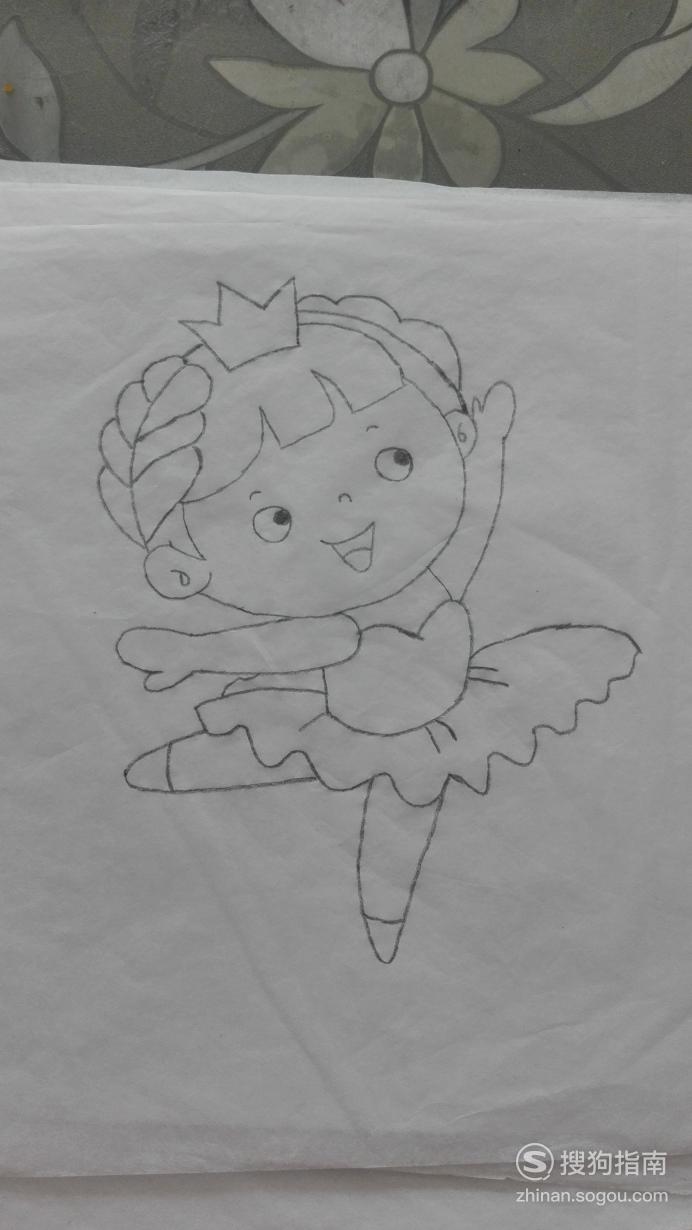 跳芭蕾舞的女孩怎么画简笔画 如何画跳芭蕾舞的小女孩的简笔画优质