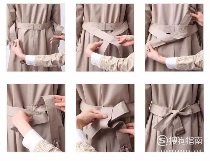 最简单的风衣腰带系法 让你潮起来的6种风衣腰带系法