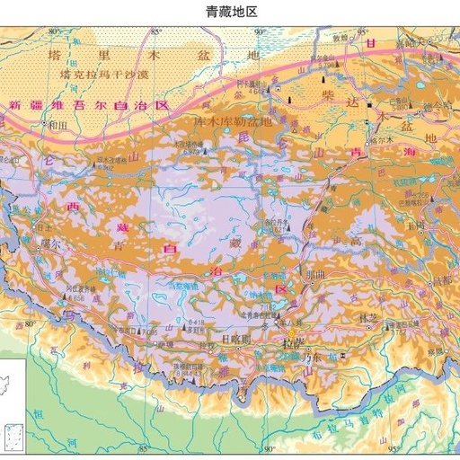 青藏高原海拔高,熱量.灌溉農業,綠洲農業,河谷農業,壩子農業